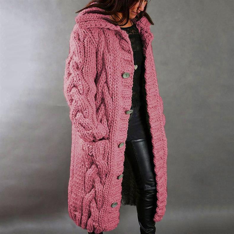 KARINA | COZY CABLE-KNIT COAT