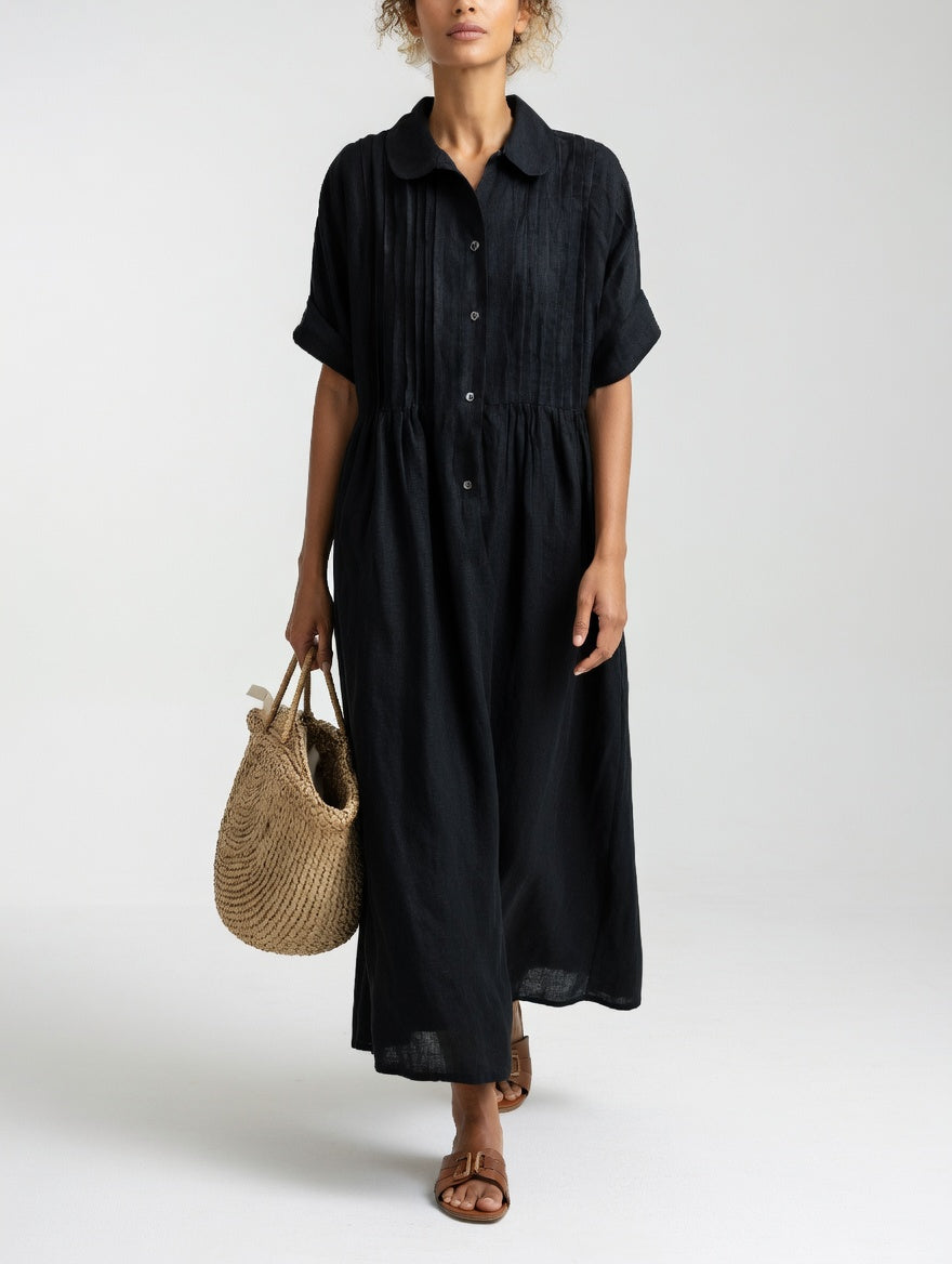 LYSANDRA | STYLISH TUMMY COVERING SHIRT DRESS