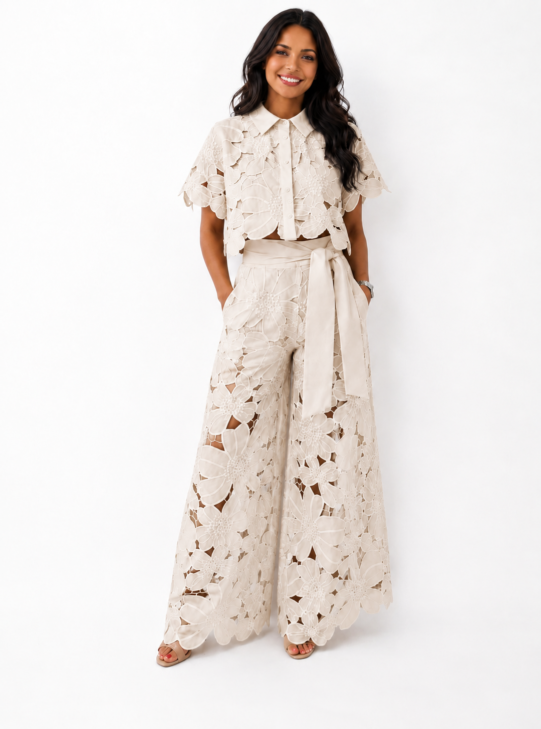 MARLOWE | ELEGANT TUMMY COVERING TWO-PIECE SET