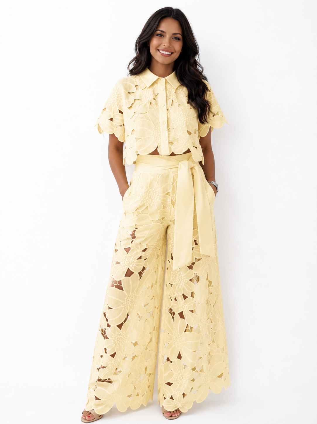 MARLOWE | ELEGANT TUMMY COVERING TWO-PIECE SET