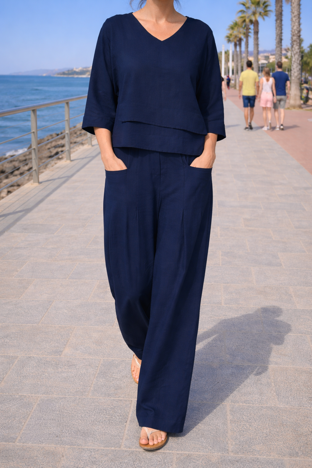 SIENNA | RELAXED FIT TUMMY COVERAGE TWO-PIECE SET