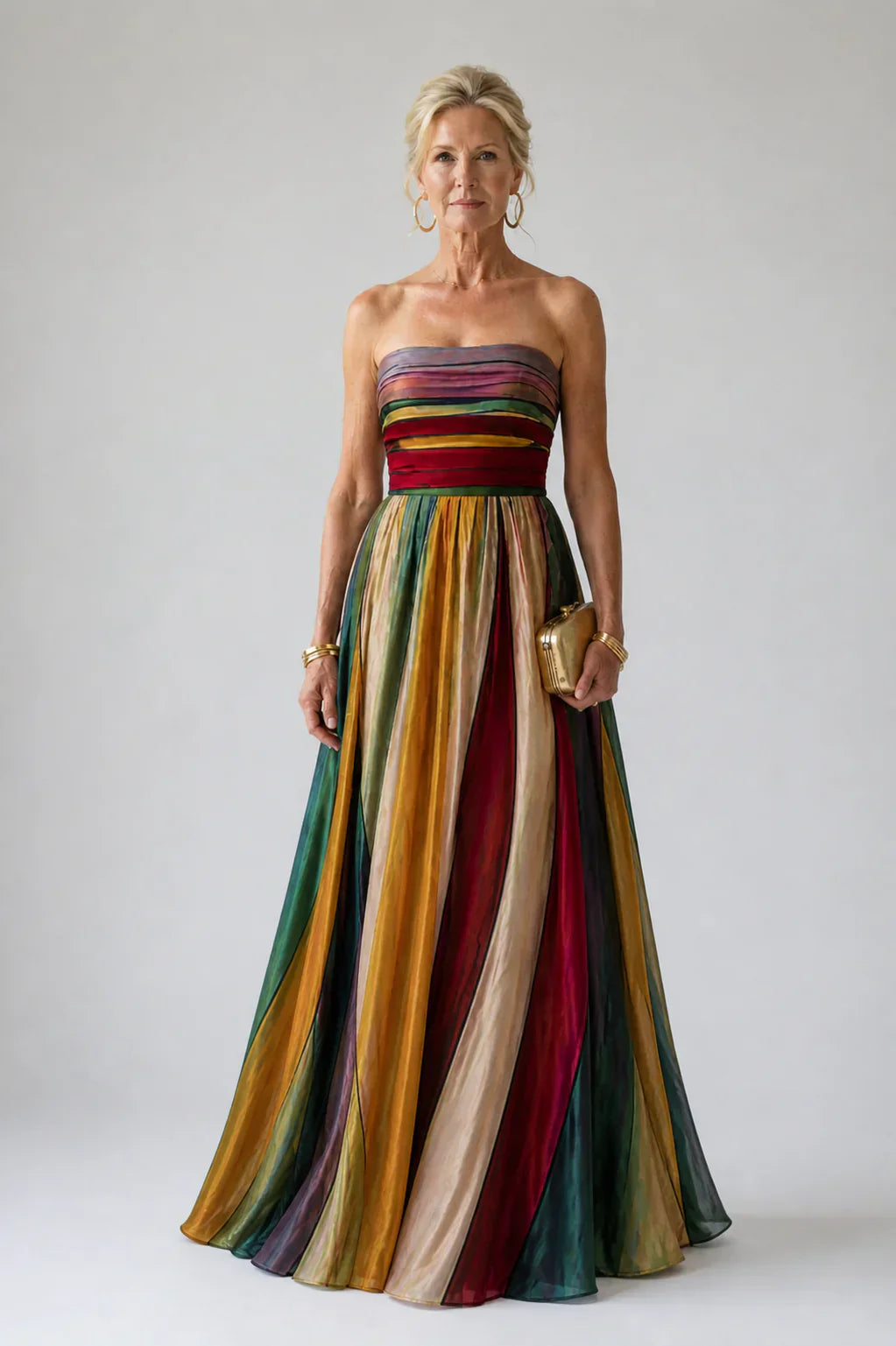 TALIAH | EFFORTLESS STRAPLESS A-LINE DRESS