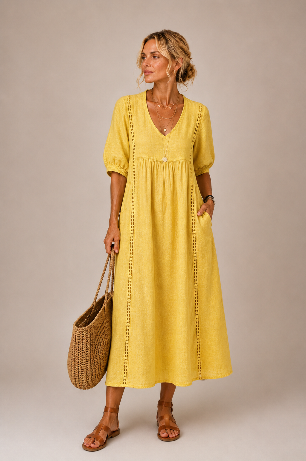 SERAPHINA | SUMMER MIDI DRESS