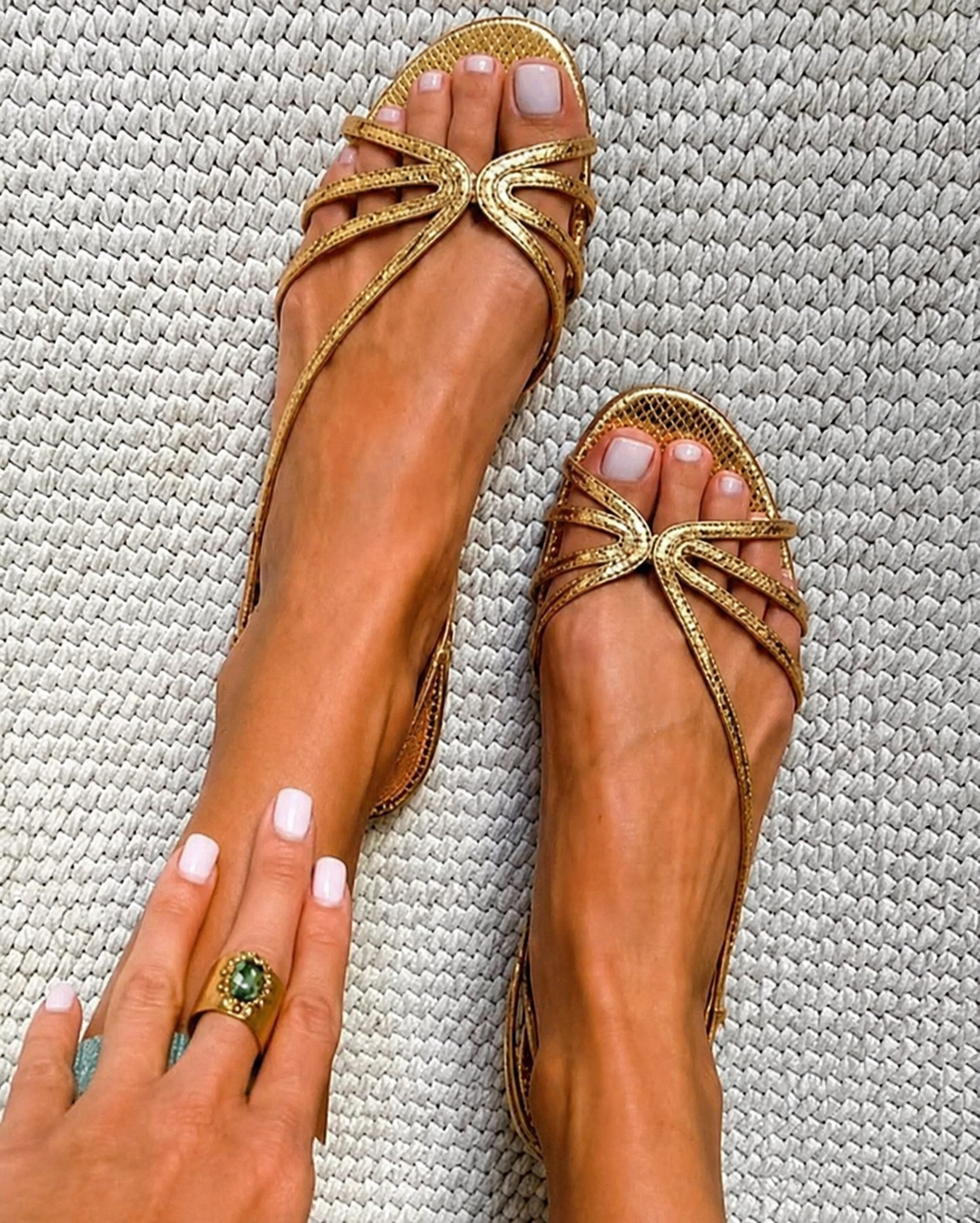GENEVIEVE | ELEGANT FESTIVE SANDALS