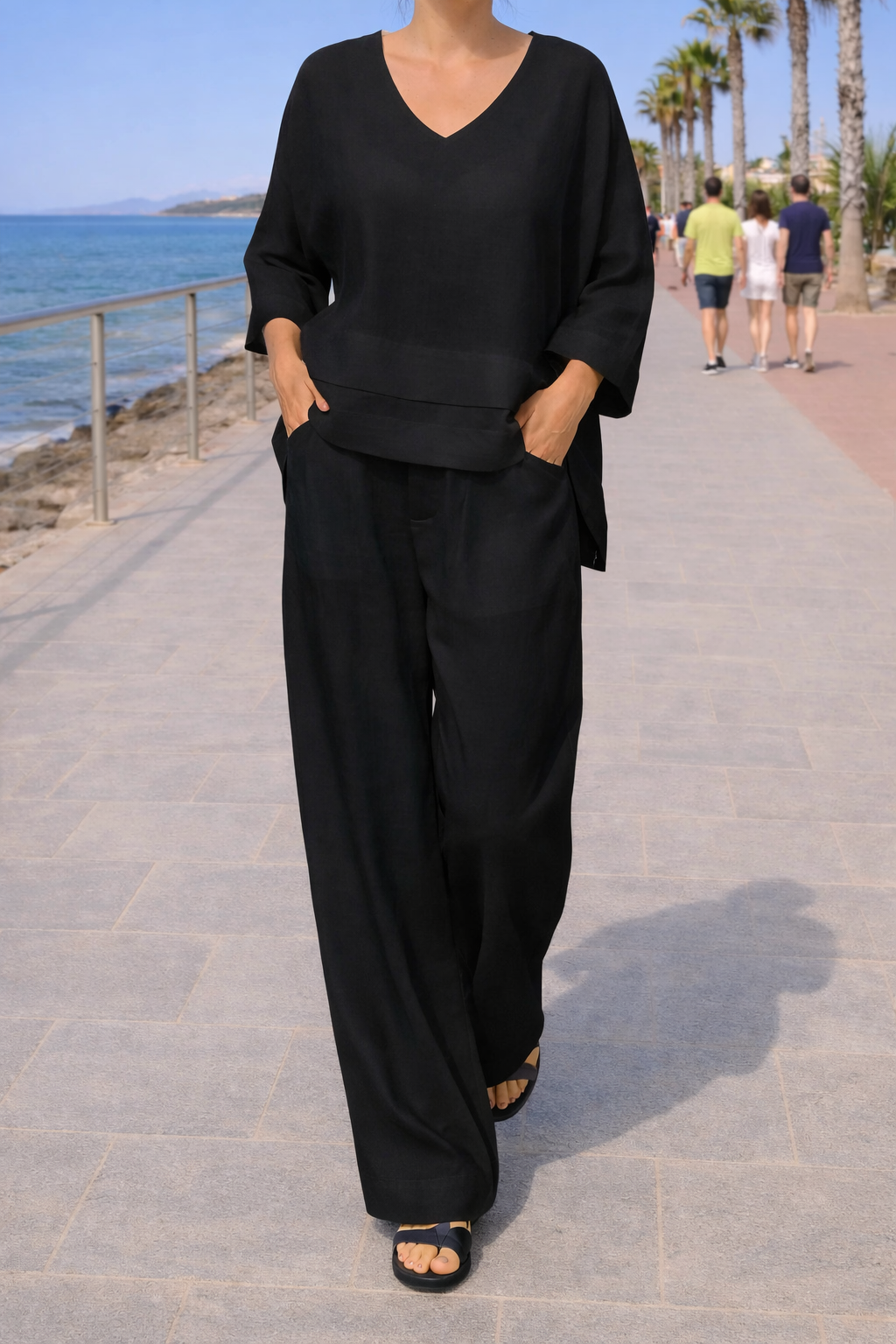 SIENNA | RELAXED FIT TUMMY COVERAGE TWO-PIECE SET