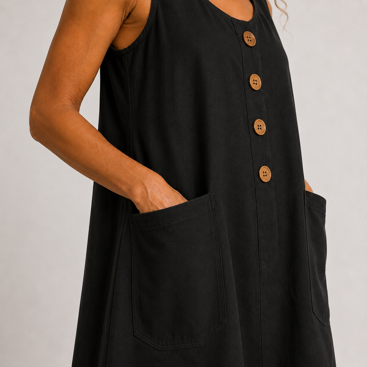 SELMA | COTTON-LINEN SUMMER DRESS