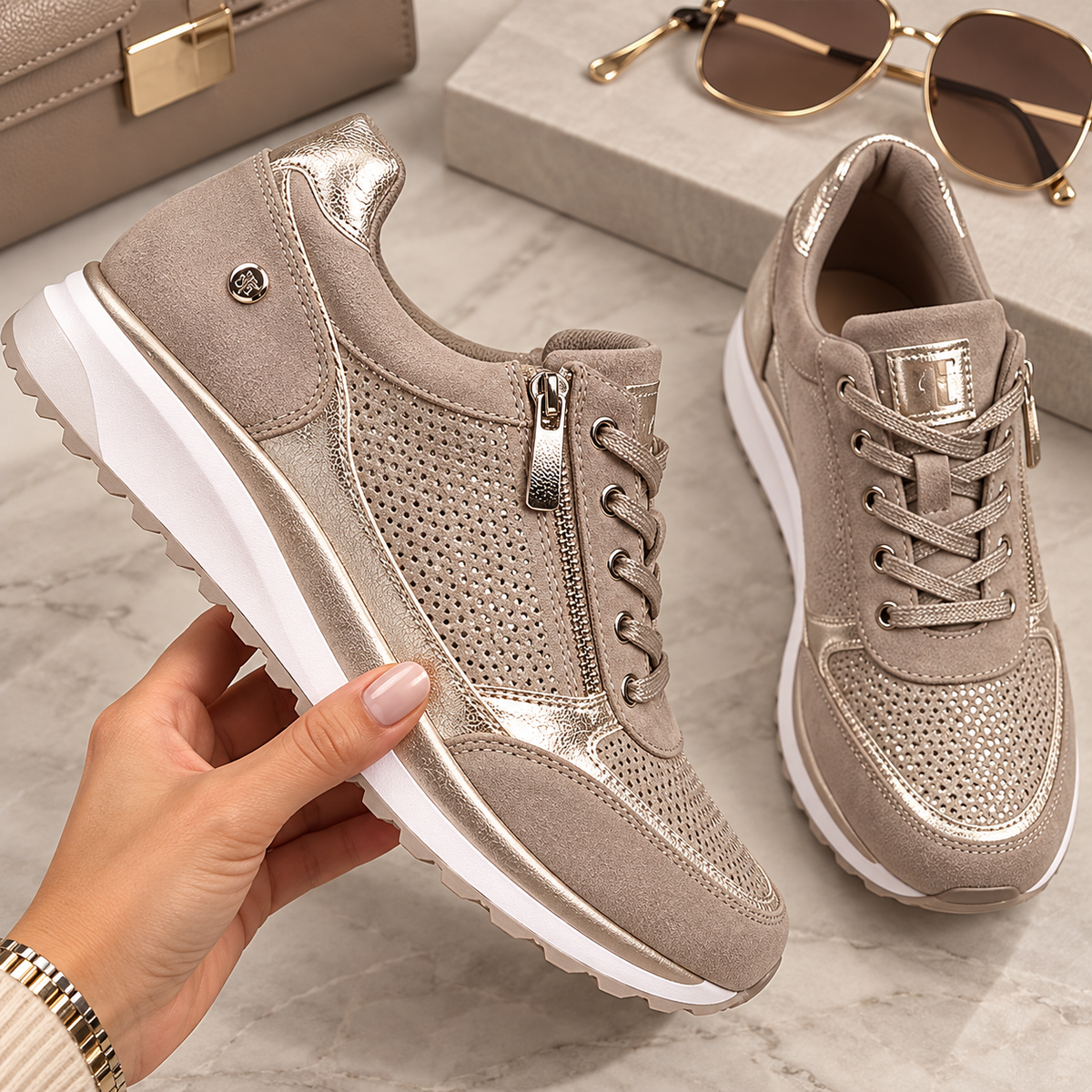 CALISTA | COMFORT SIDE-ZIP SHOES