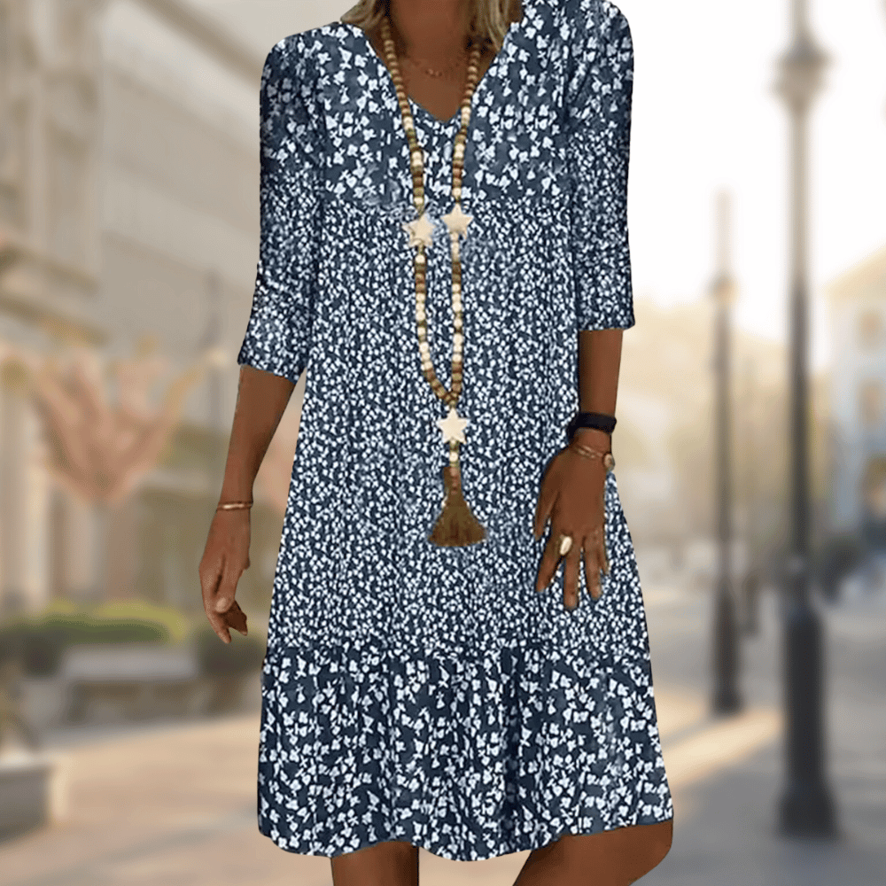 AMALIA | TUMMY COVERED MODERN COMFORT DRESS