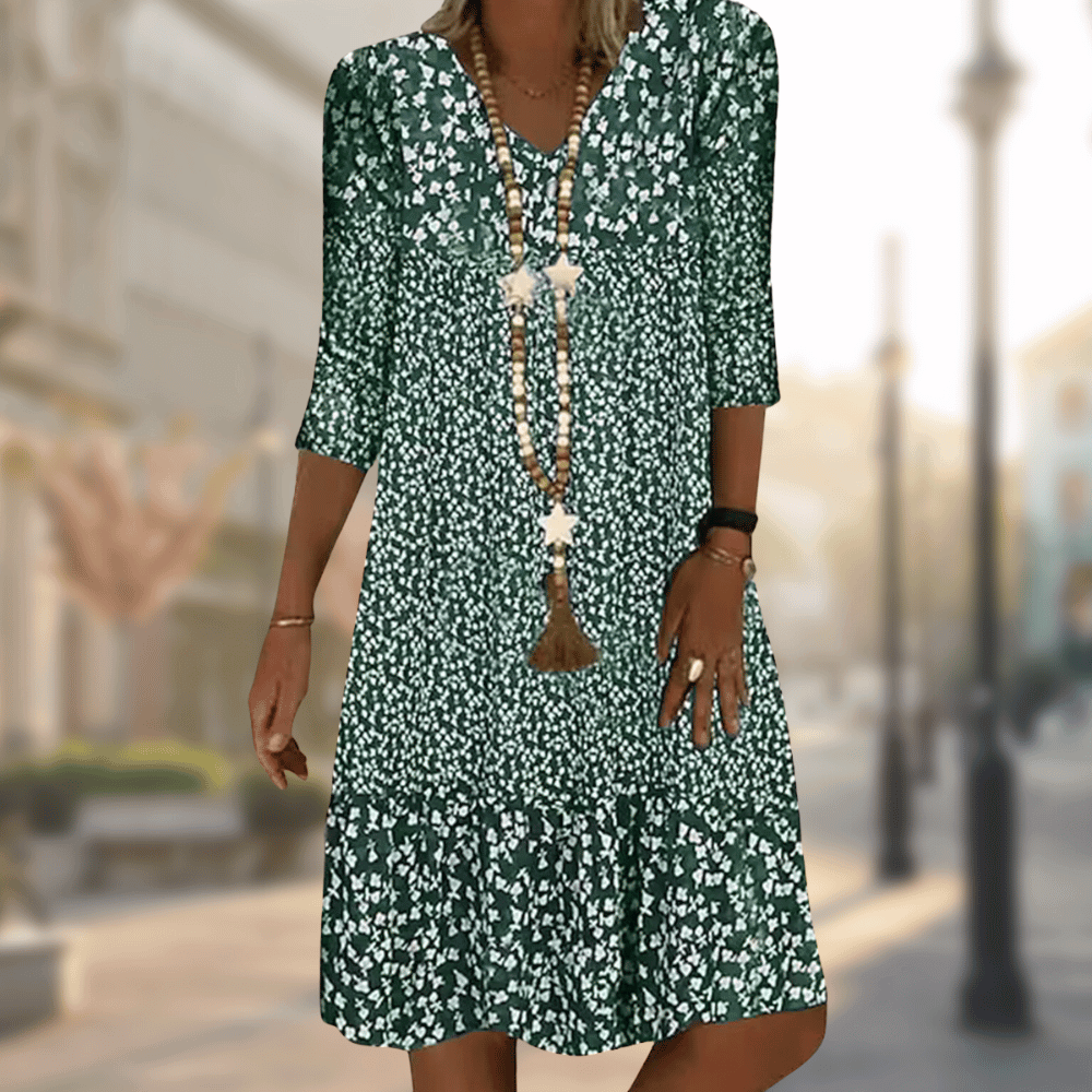 AMALIA | TUMMY COVERED MODERN COMFORT DRESS