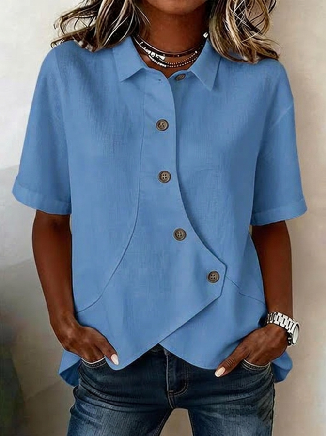 CATHRINE | ELEGANT TUMMY COVERAGE BLOUSE