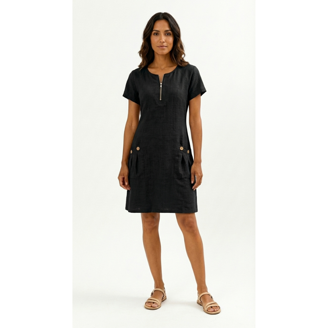 SOPHIE | EASY FIT TUMMY COVERING DAY DRESS