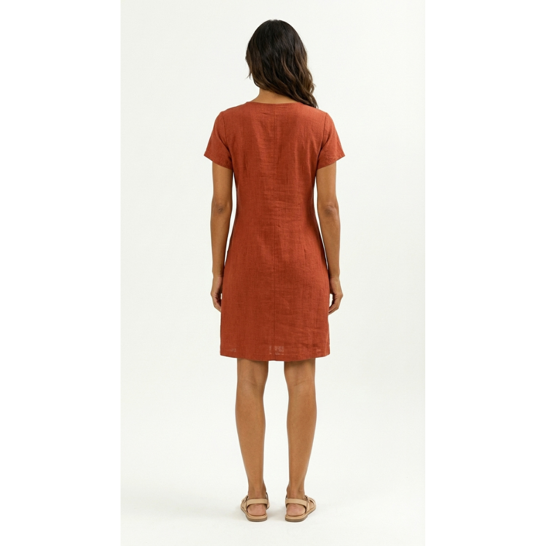 SOPHIE | EASY FIT TUMMY COVERING DAY DRESS