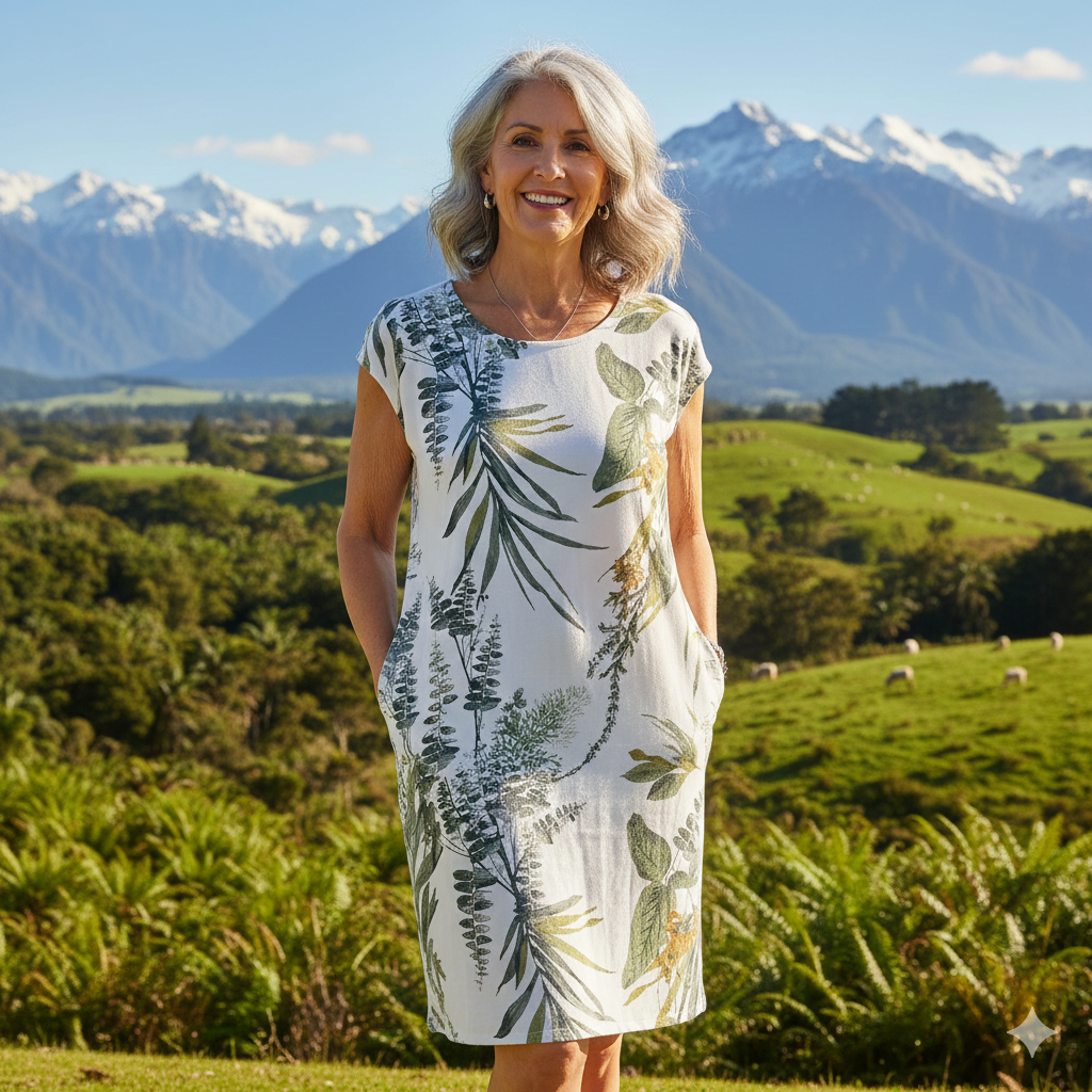 MARGOT | STYLISH TUMMY COVERING DRESS