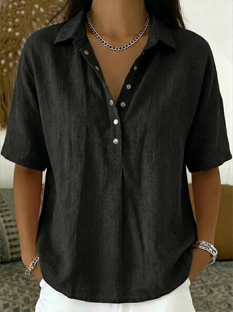 CLARA | RELAXED BLOUSE WITH TUMMY COVERAGE