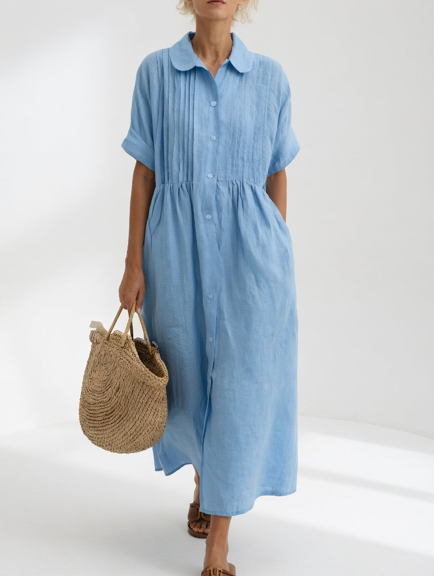 LYSANDRA | STYLISH TUMMY COVERING SHIRT DRESS