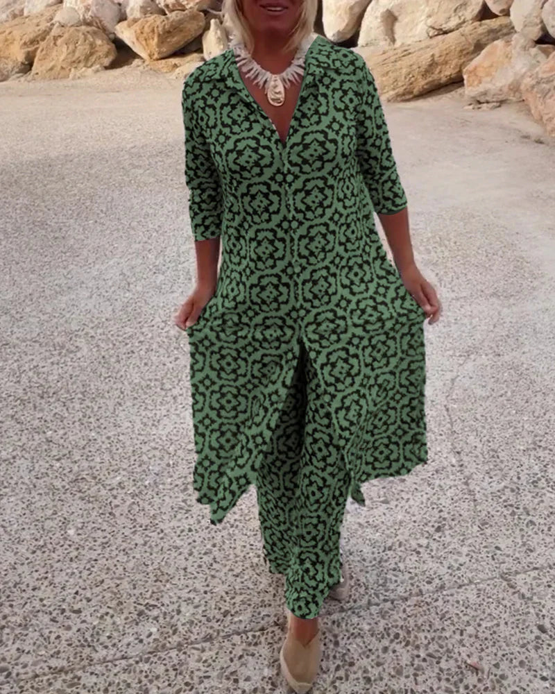 ELENA | STYLISH PATTERN BUTTON SET