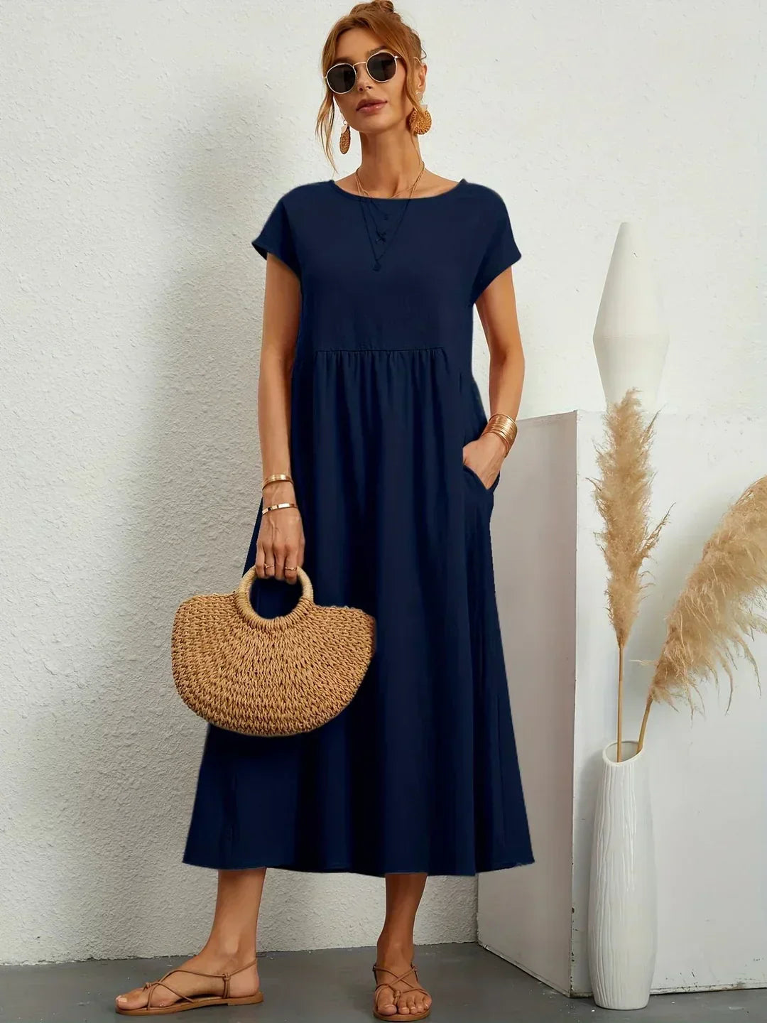 SELINA | STYLISH MIDI DRESS
