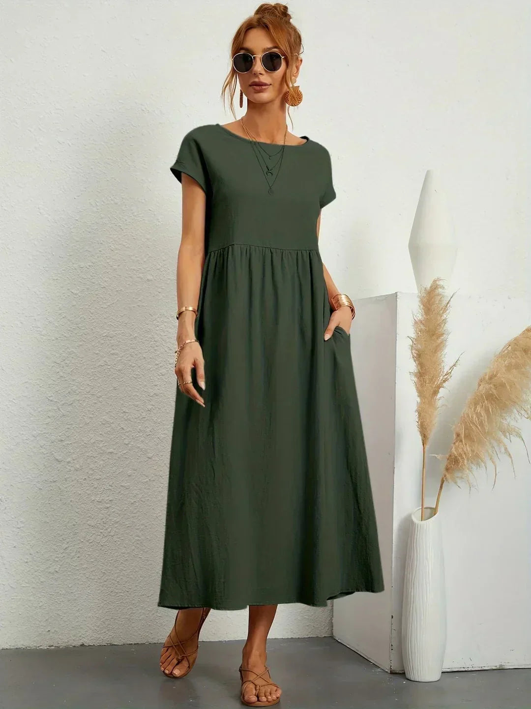 SELINA | STYLISH MIDI DRESS