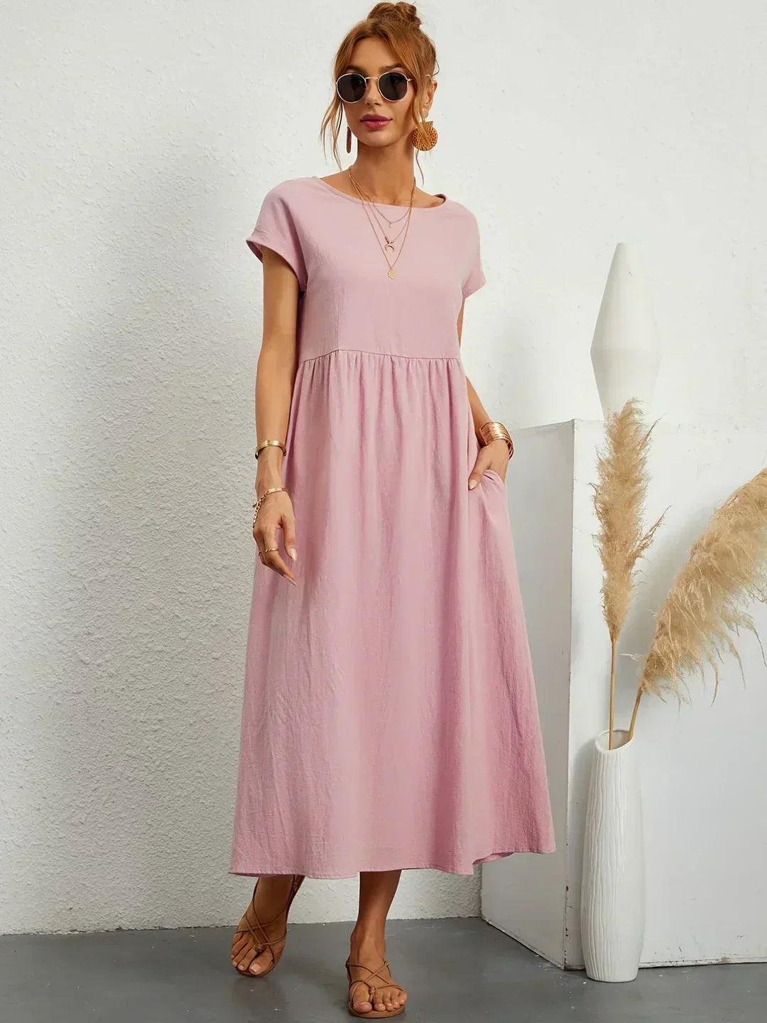 SELINA | STYLISH MIDI DRESS