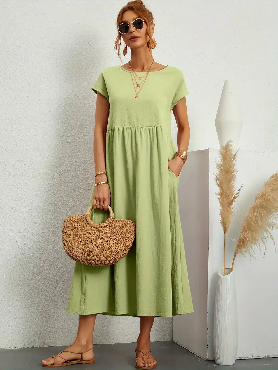 SELINA | STYLISH MIDI DRESS