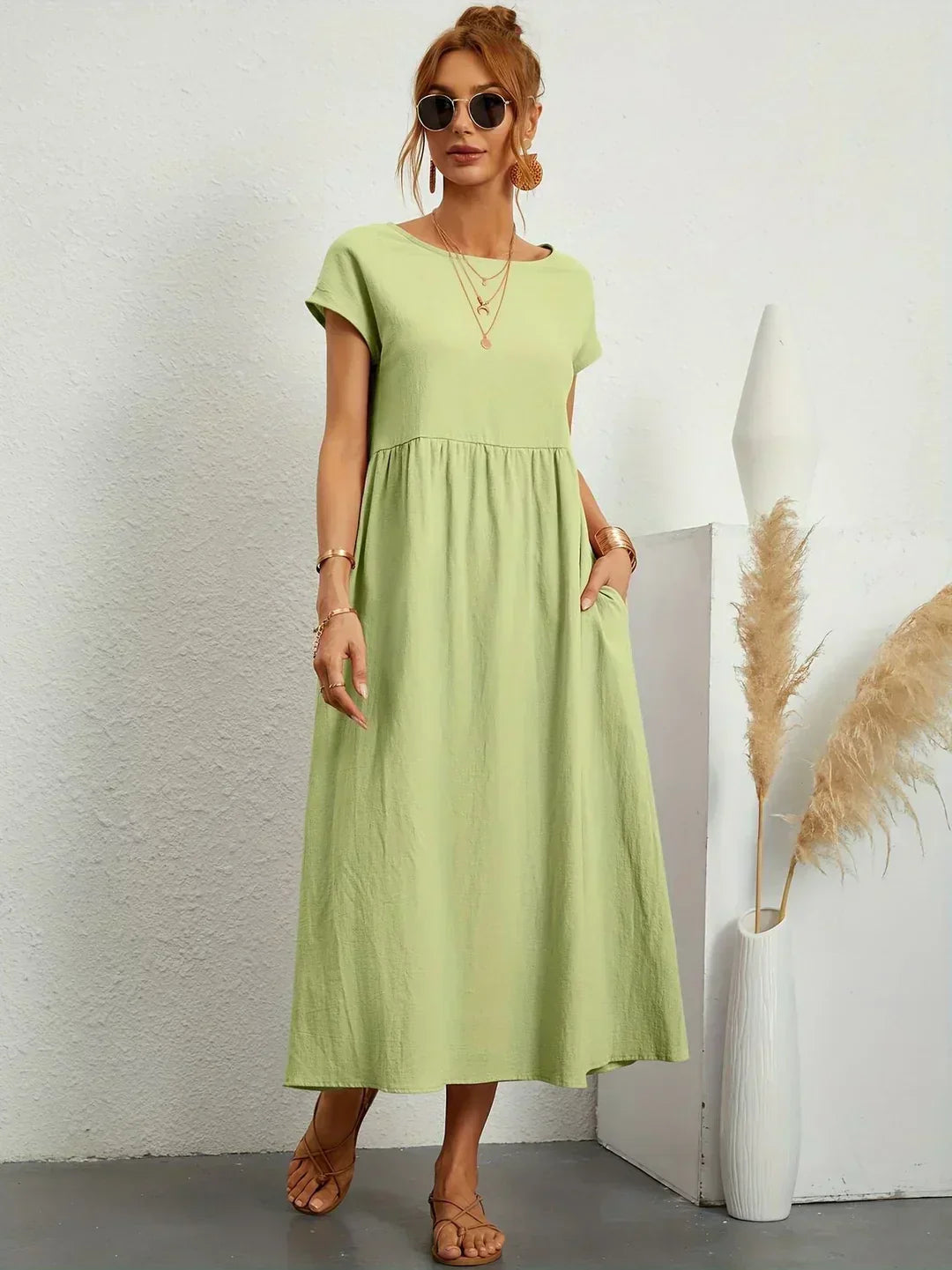 SELINA | STYLISH MIDI DRESS