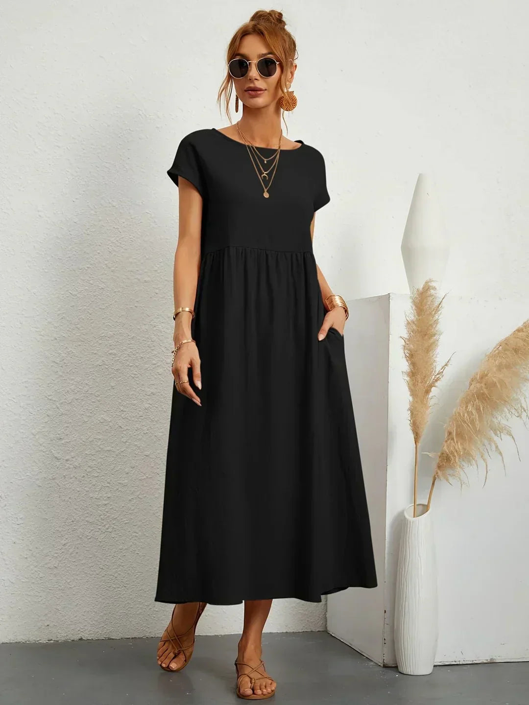 SELINA | STYLISH MIDI DRESS
