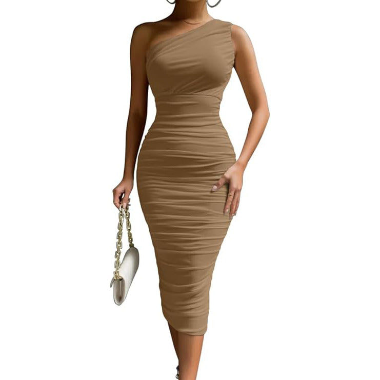 DARCIE | CHIC TUMMY COVERING BODYCON MIDI DRESS