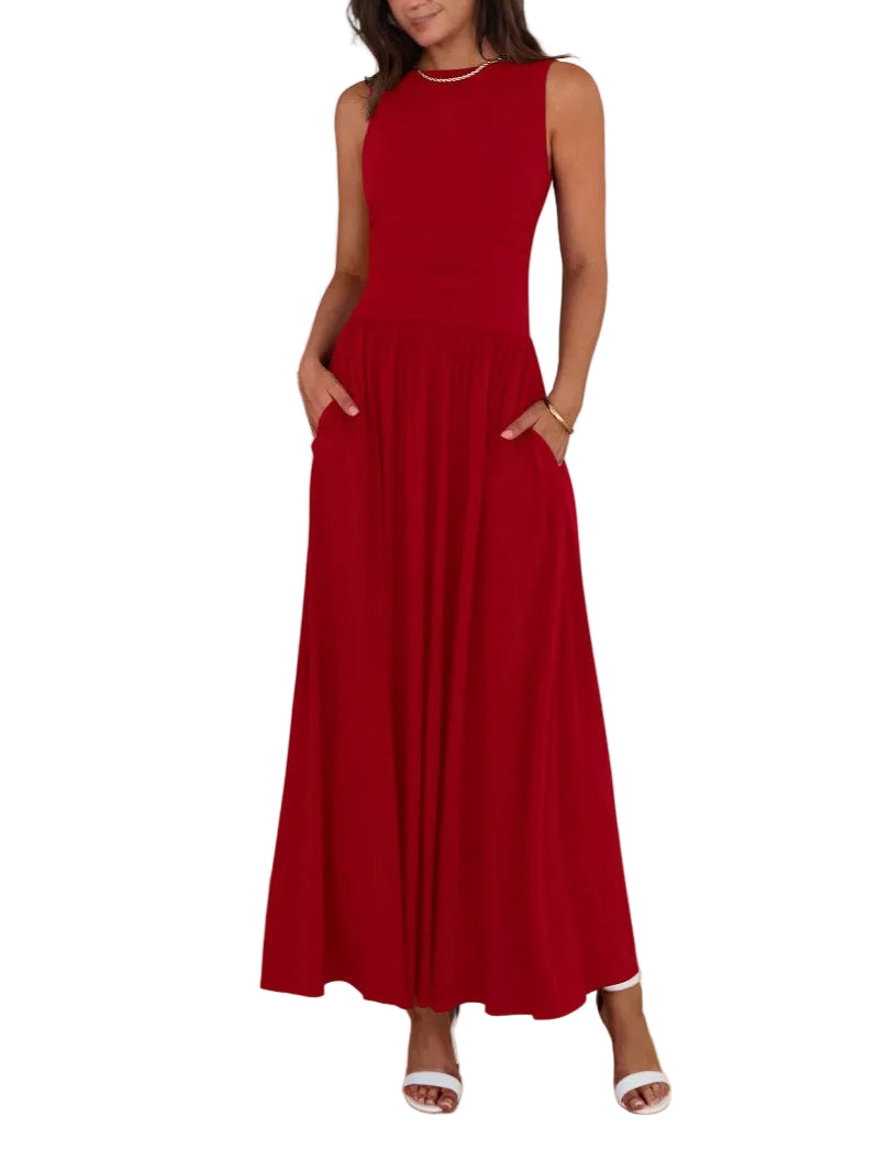 HARPER | ELEGANT TUMMY COVERING MAXI DRESS