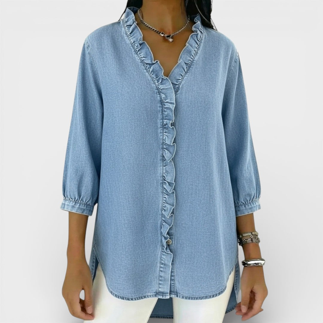 DELILAH | ELEGANT TUMMY COVERING BLOUSE