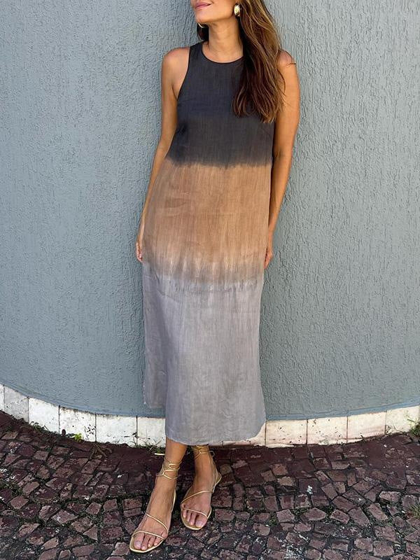 LINN | STYLISH TUMMY COVERING SLEEVELESS DRESS