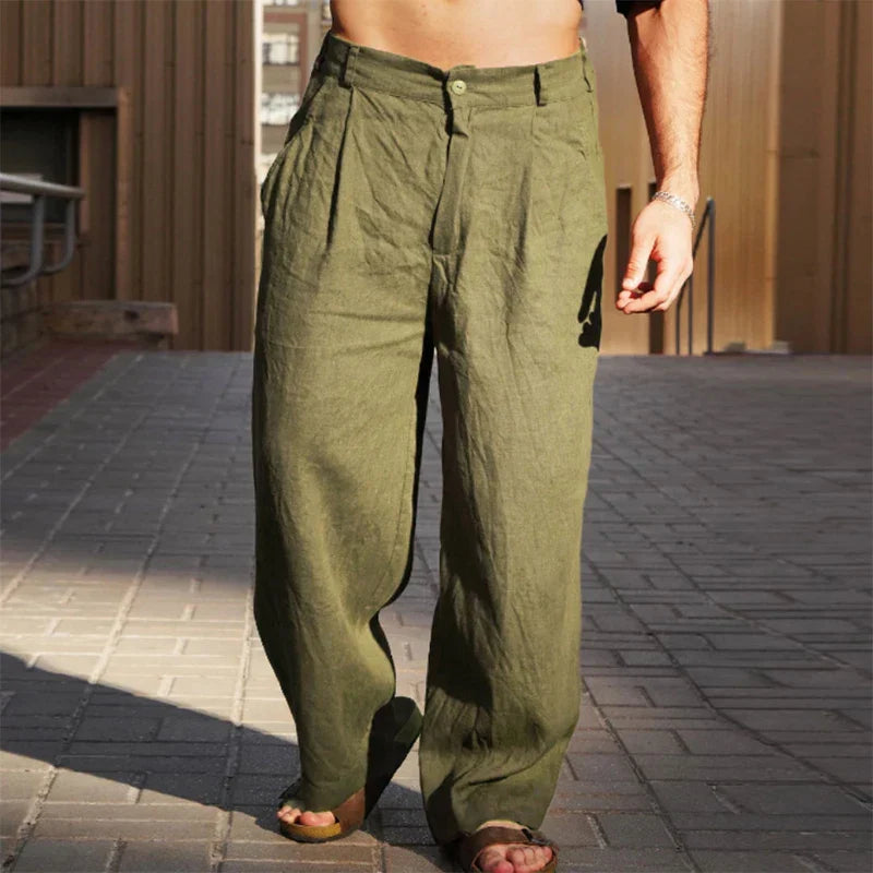 EMERY | RELAXED LINEN TROUSERS