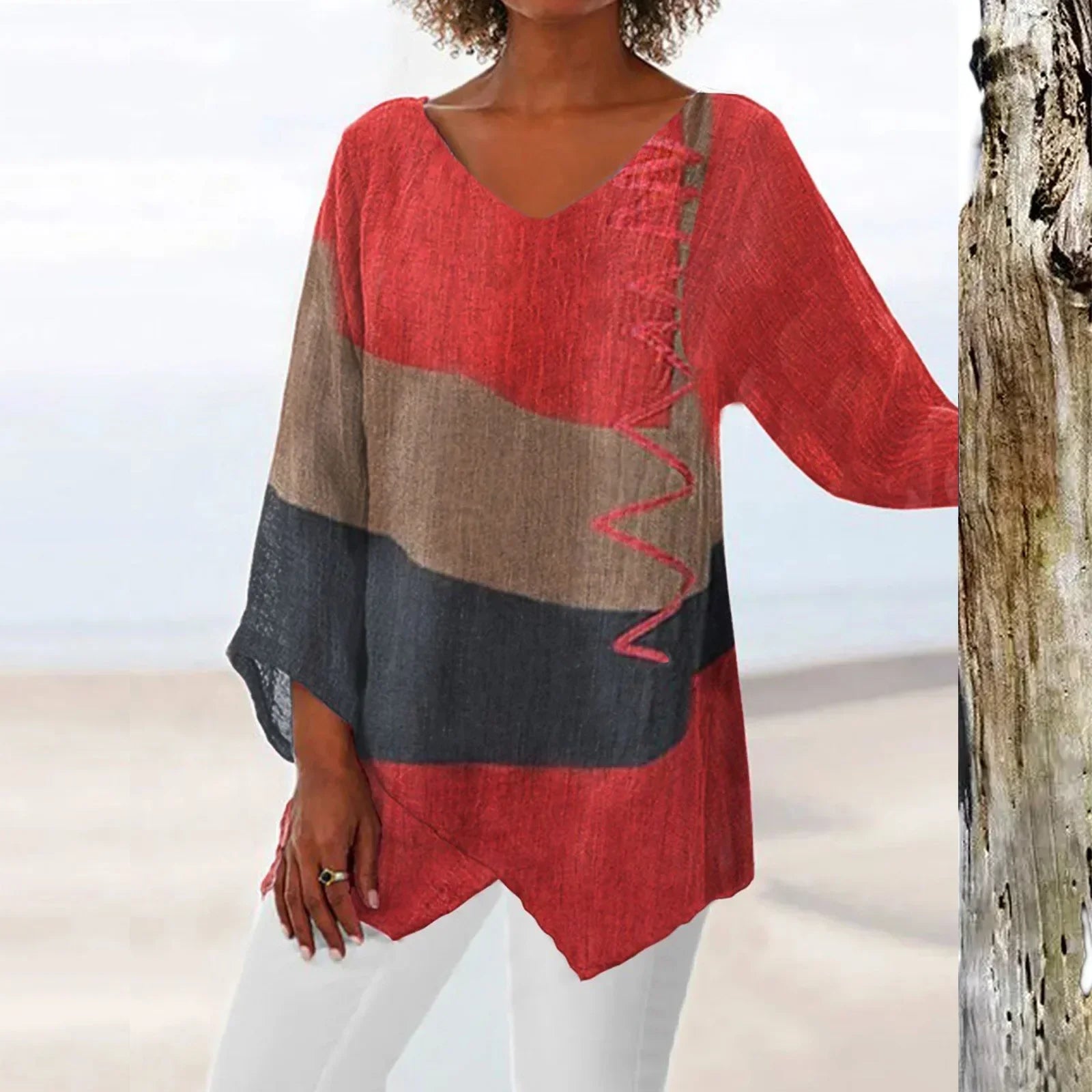 SHELBY | STYLISH TUMMY COVERING LOOSE-FIT TOP