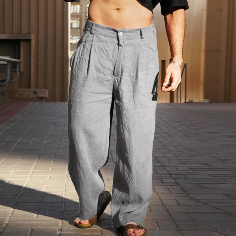 EMERY | RELAXED LINEN TROUSERS
