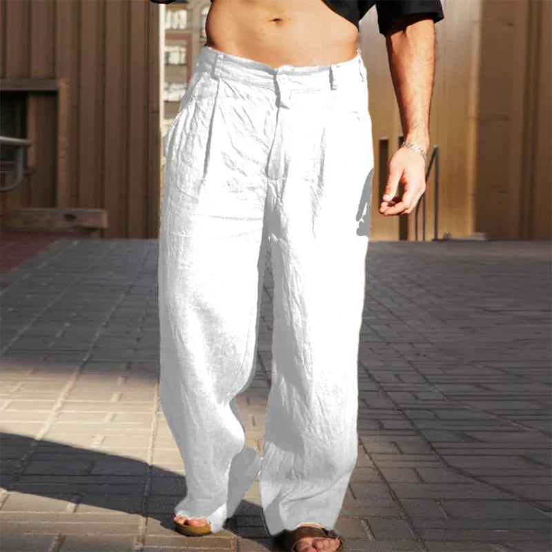 EMERY | RELAXED LINEN TROUSERS