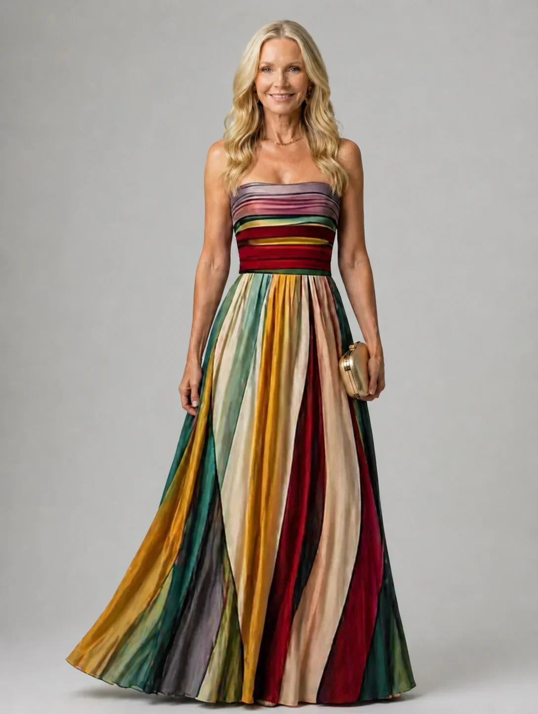 TALIAH | EFFORTLESS STRAPLESS A-LINE DRESS