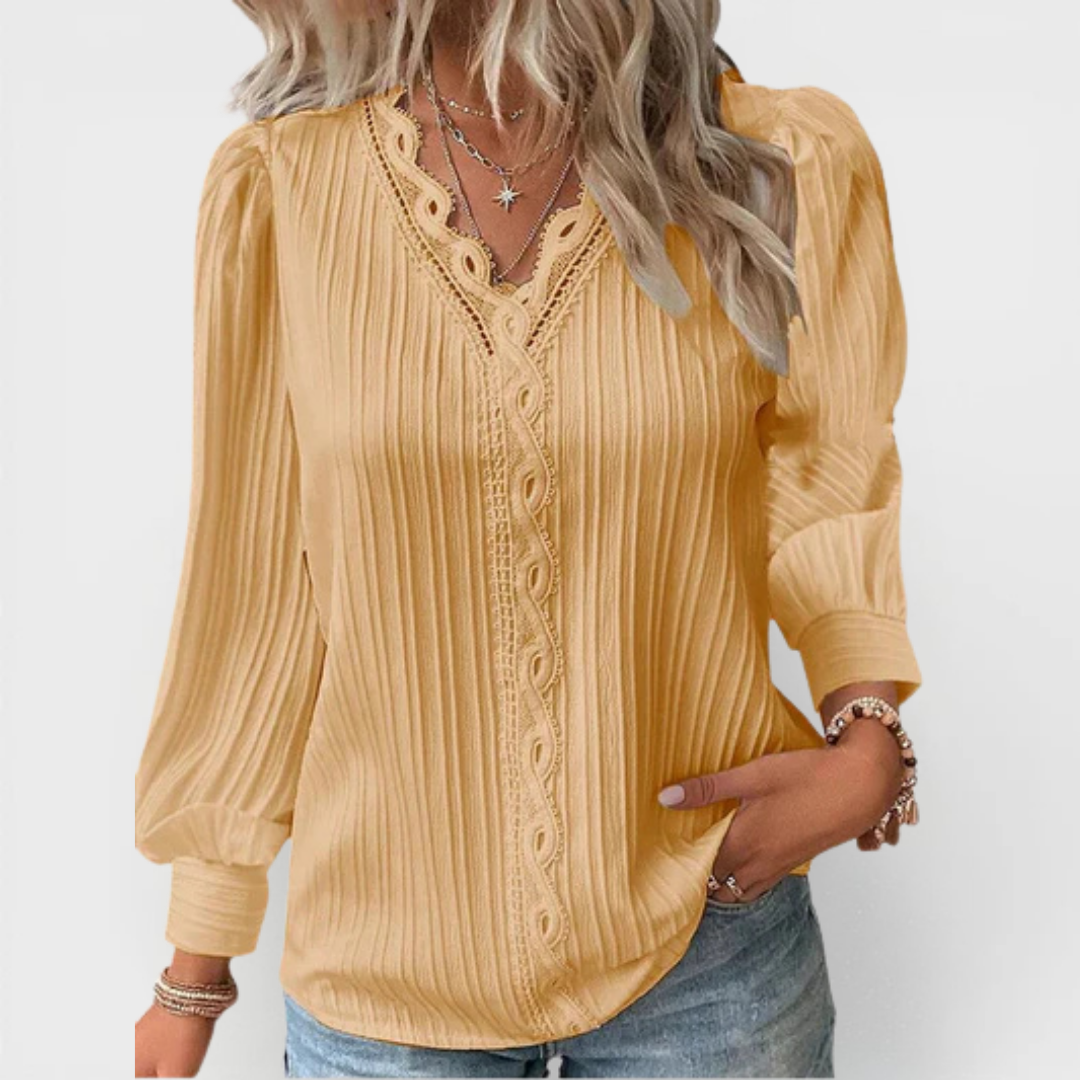 ZARA | ELEGANT TUMMY COVERING BLOUSE