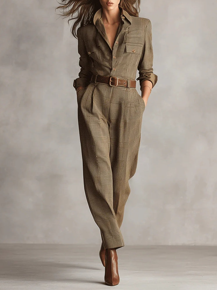 ROMIA | ELEGANT FITTED JUMPSUIT