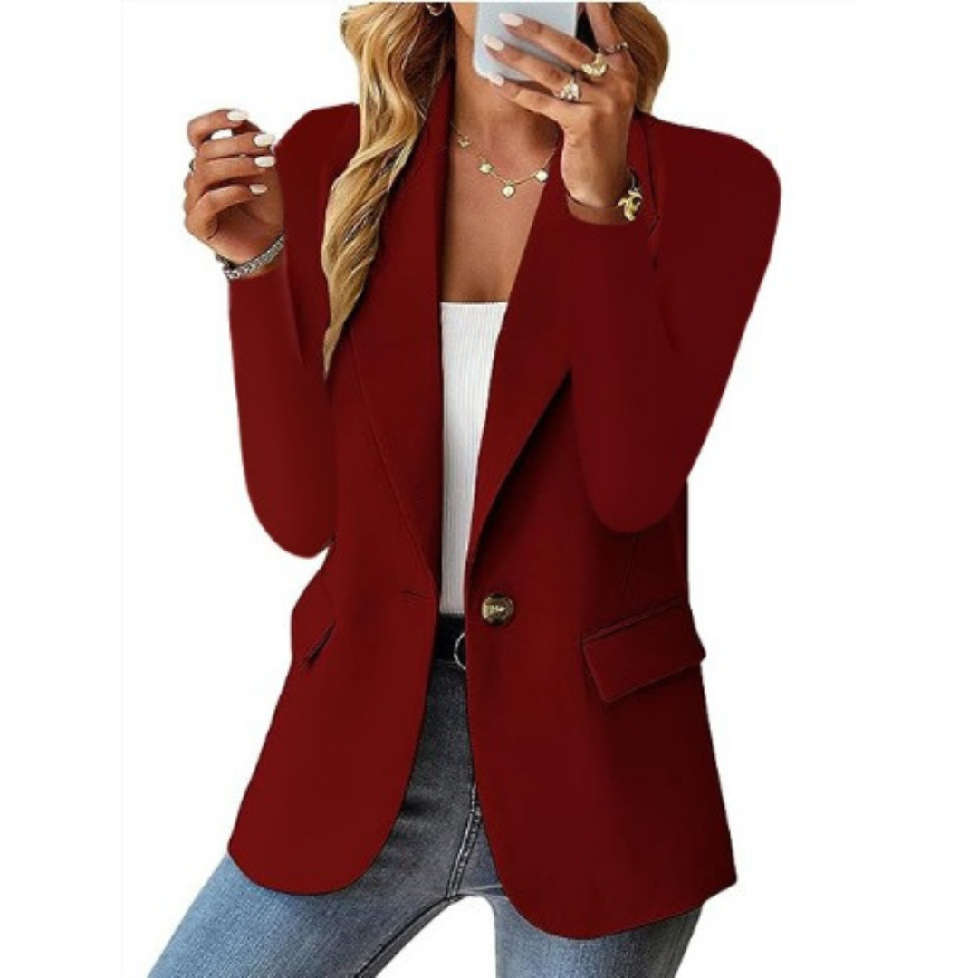 JESSY | TUMMY COVERING TAILORED BLAZER