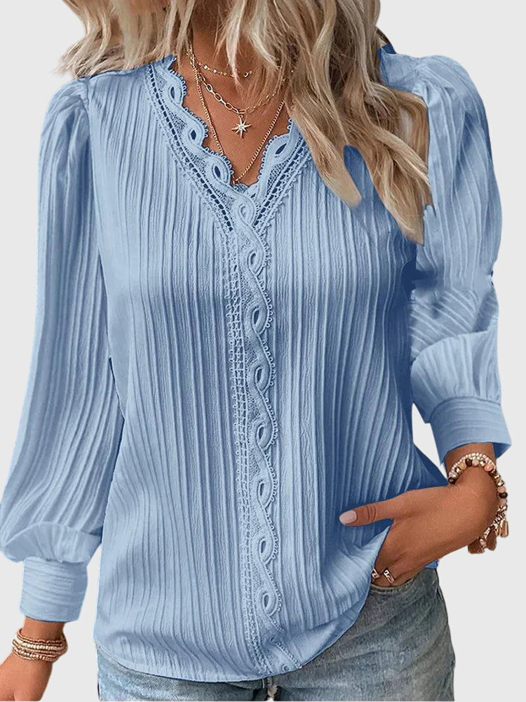 ZARA | ELEGANT TUMMY COVERING BLOUSE