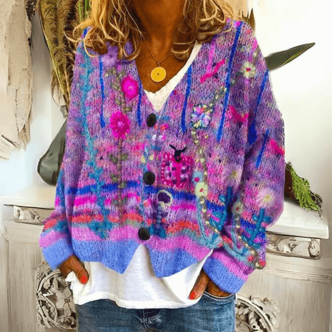 DOROTHY | COZY TUMMY COVERING KNIT CARDIGAN