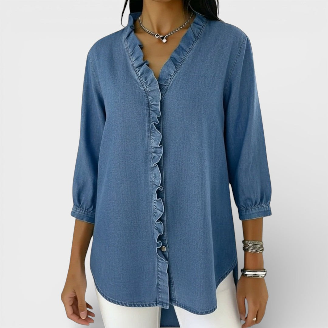 DELILAH | ELEGANT TUMMY COVERING BLOUSE