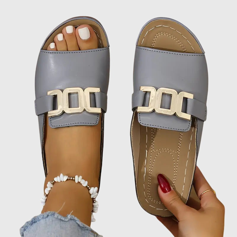 KATIE | COMFY BUCKLE SANDALS