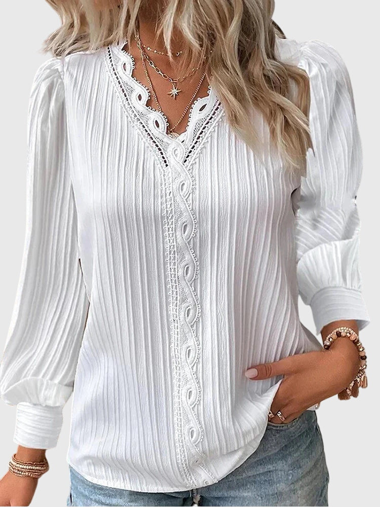 ZARA | ELEGANT TUMMY COVERING BLOUSE