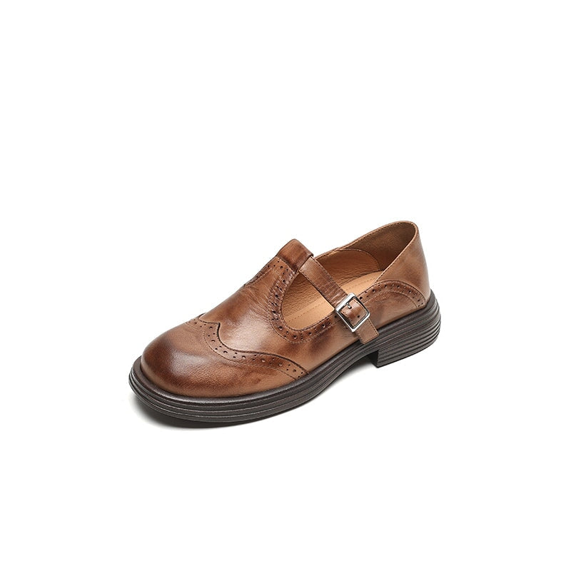 VIOLET | CLASSIC LEATHER MARY JANES