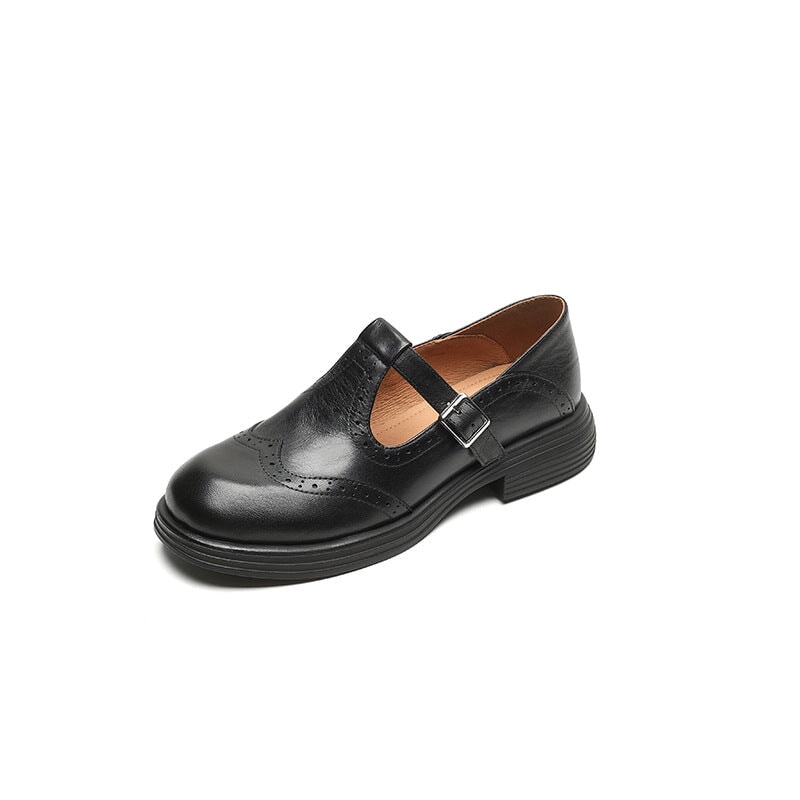VIOLET | CLASSIC LEATHER MARY JANES