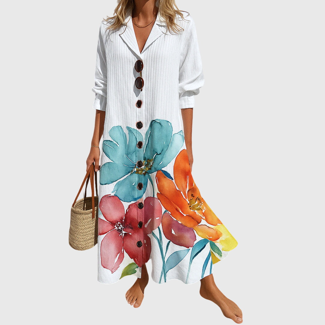 ANGELA | ELEGANT TUMMY COVERING DRESS