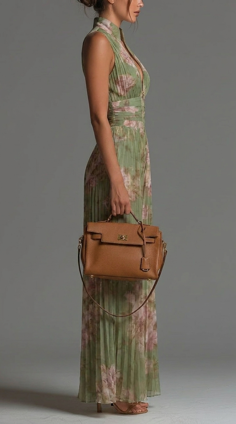 VIOLET | ELEGANT FLORAL CHIFFON JUMPSUIT
