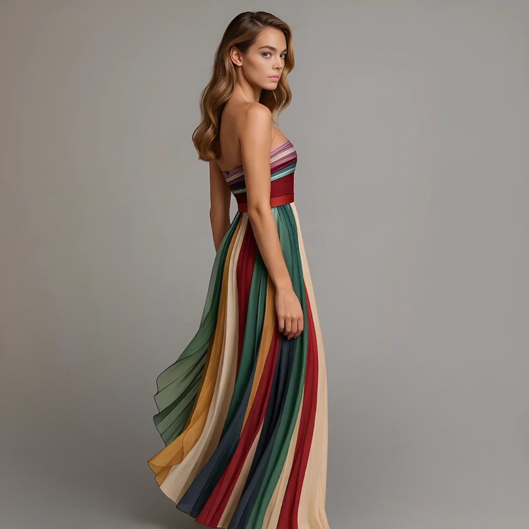 CHERYL | STYLISH TUMMY COVERING MAXI DRESS