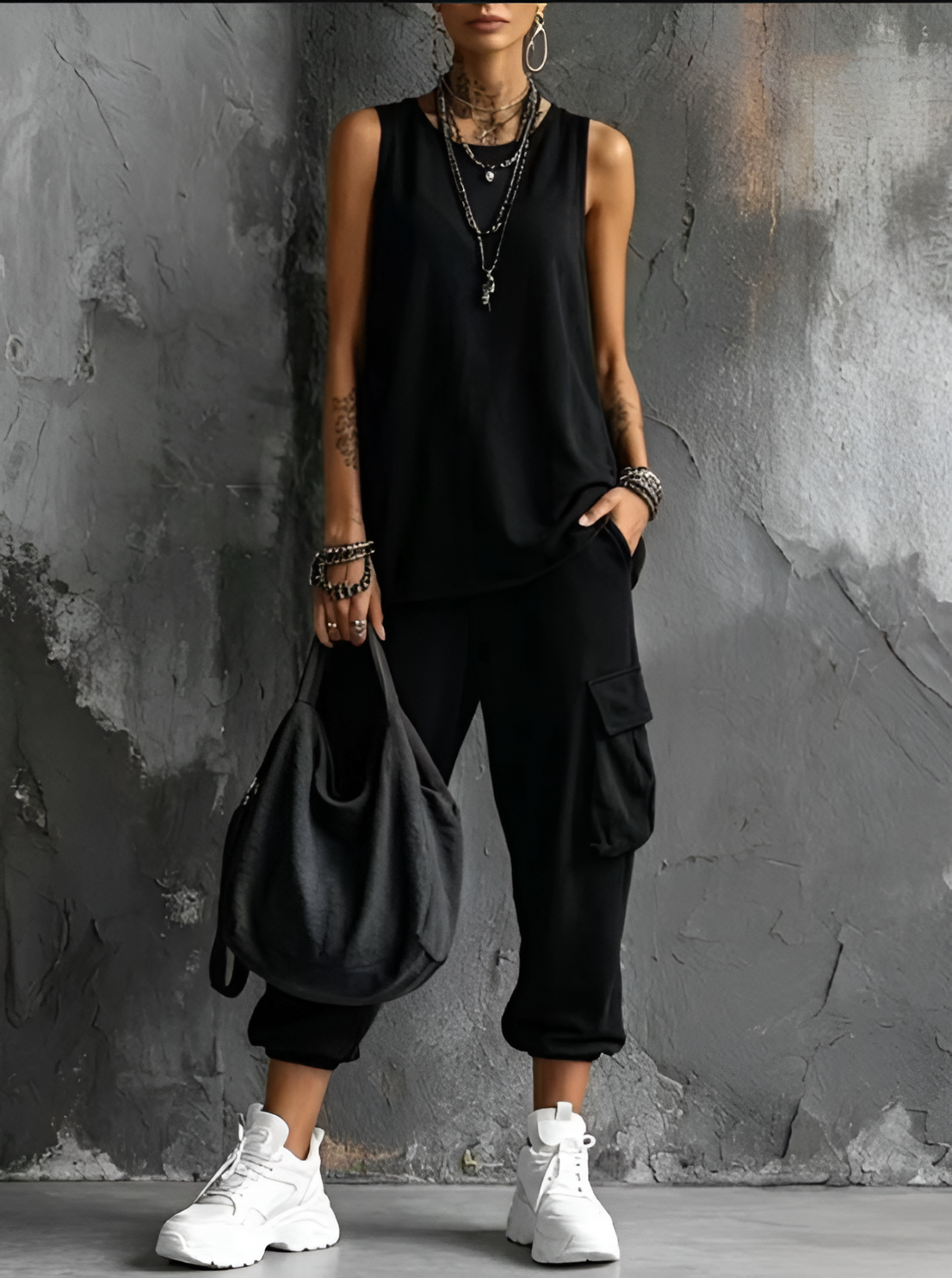 FARSIA | SOFT CASUAL SET WITH POCKETS