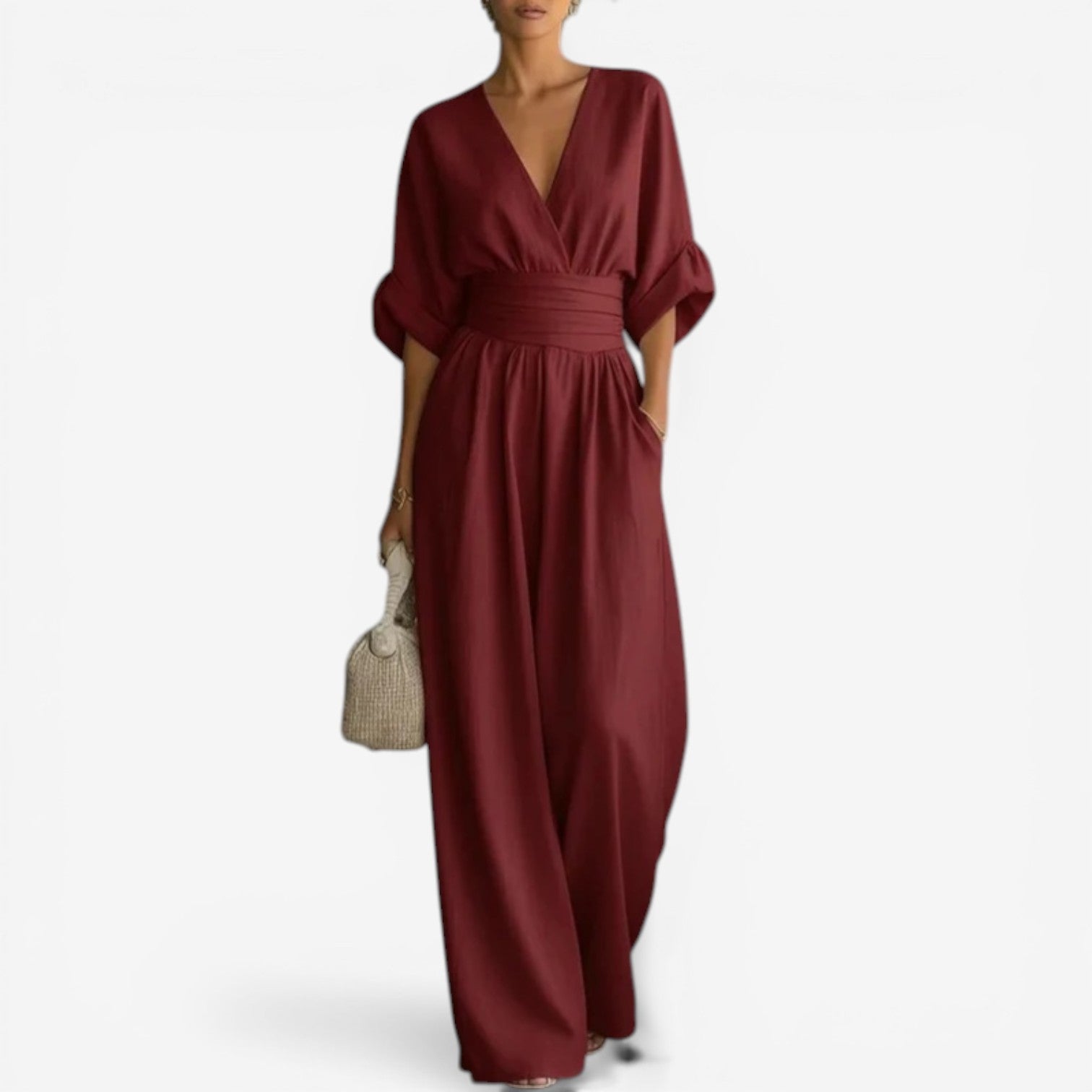 CHELSEA | ELEGANT TUMMY COVERING JUMPSUIT